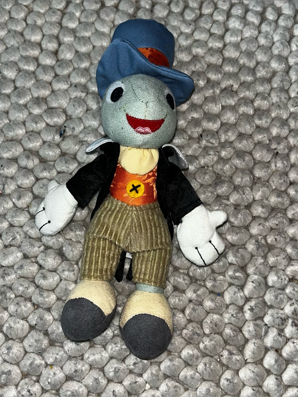Disney Jiminy Cricket Plush Pinocchio 10”